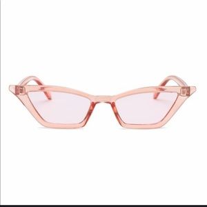 NWOT PINK GLASSES VERY UNIQUE
